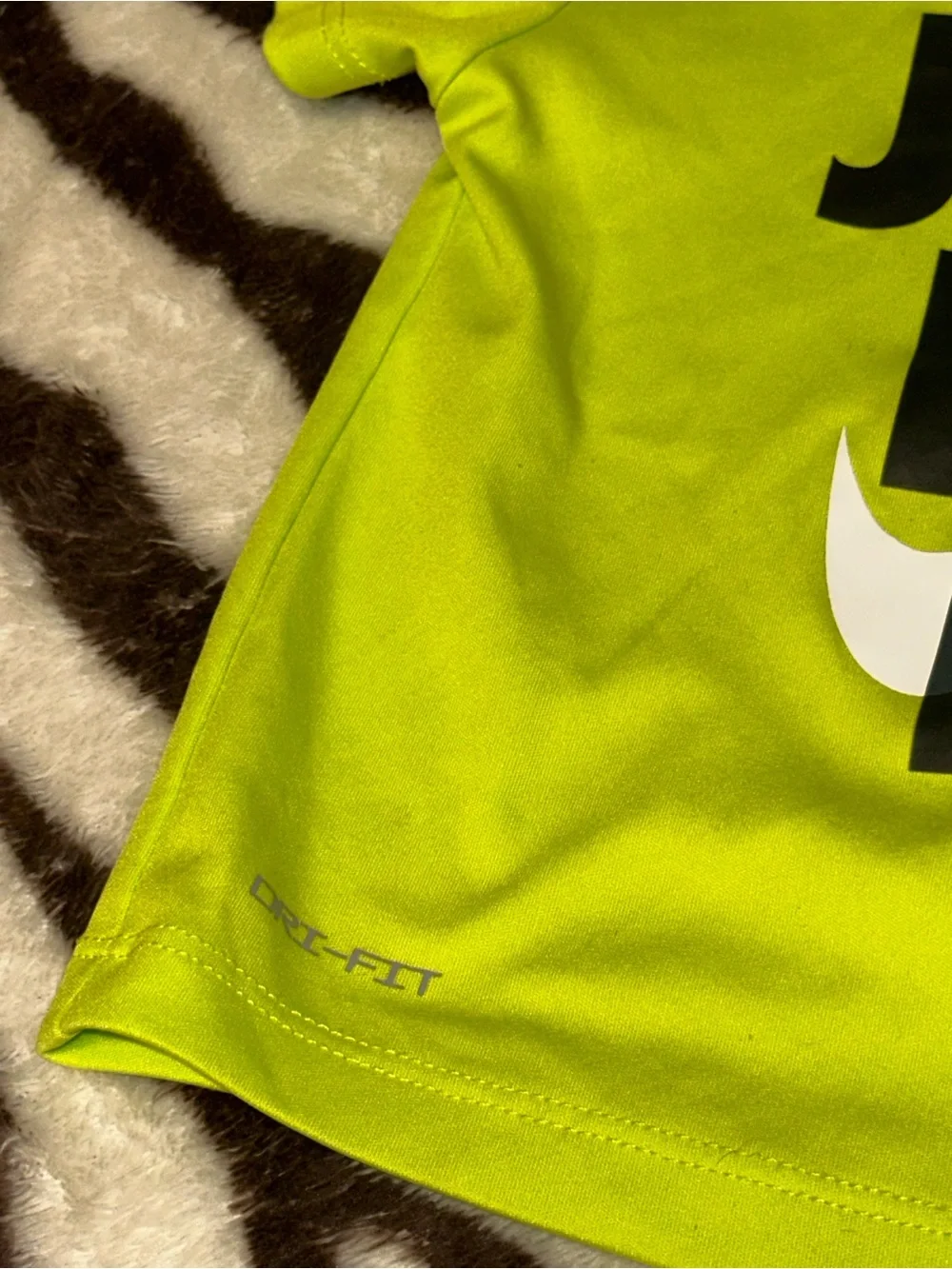Nike Neon Yellow & Black Baby Athletic Set